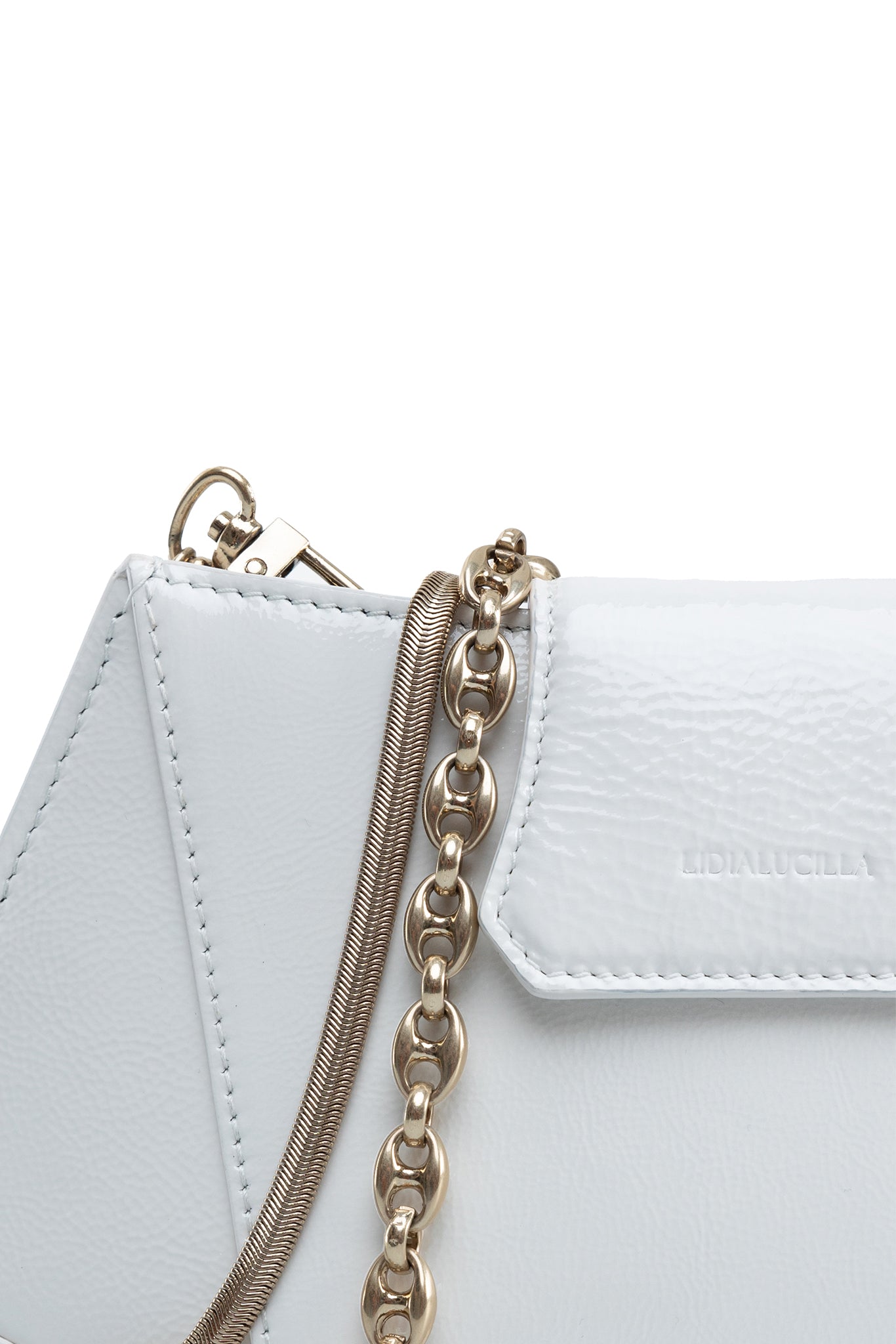 Bateaux SM w/chain - Pure White - LIDIALUCILLA