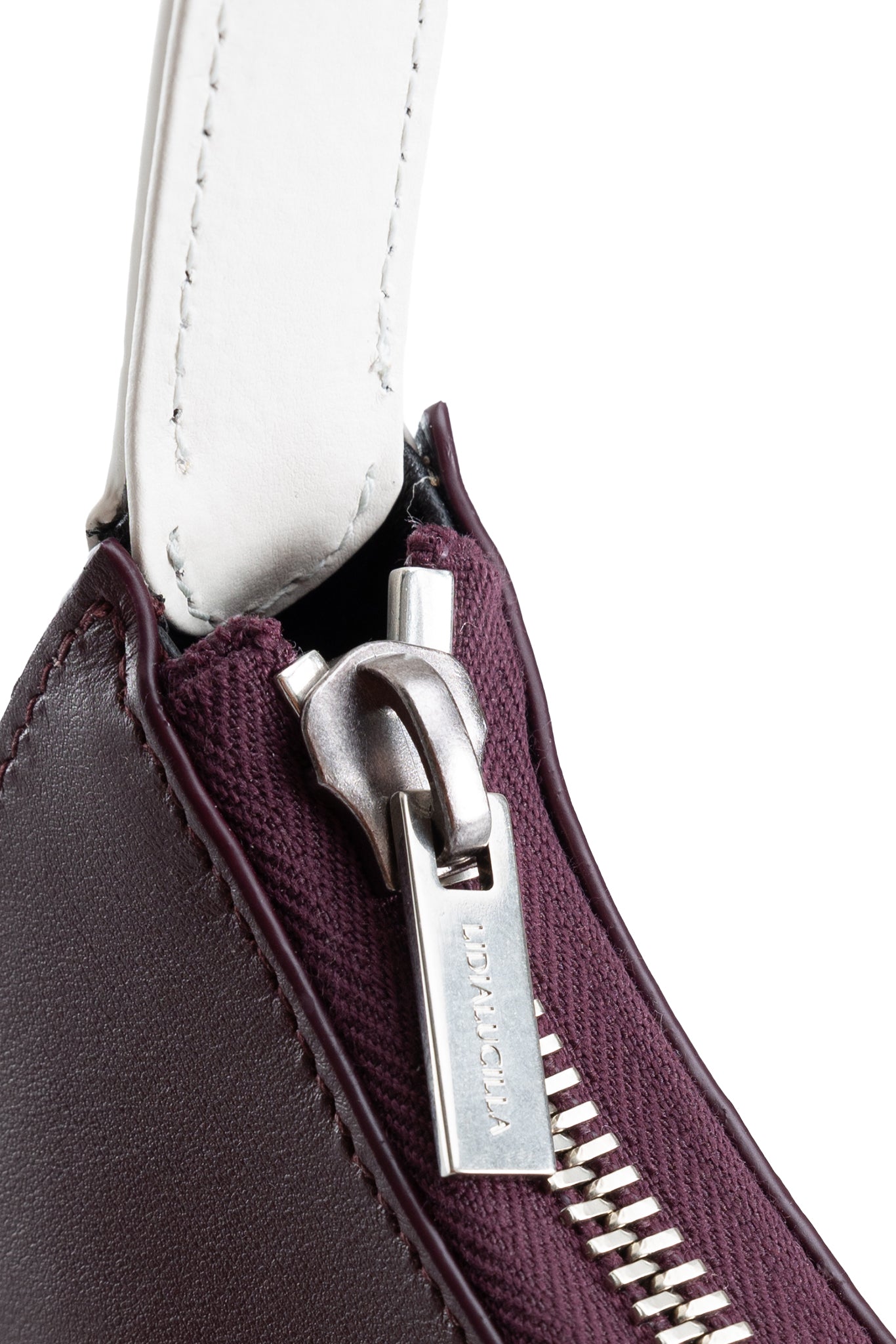 Gemstone Bicolor - Pure White and Plum