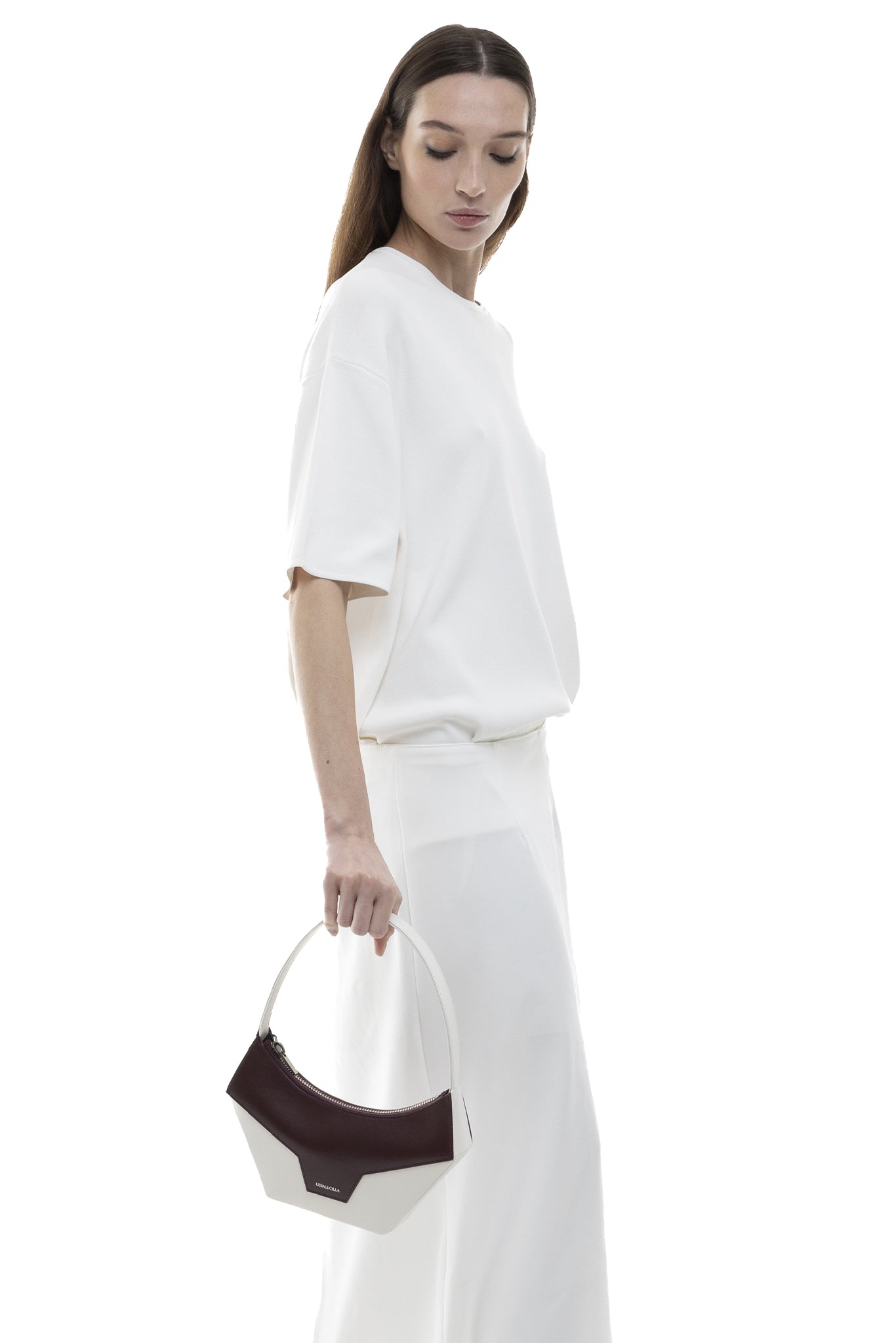 Gemstone Bicolor - Pure White and Plum