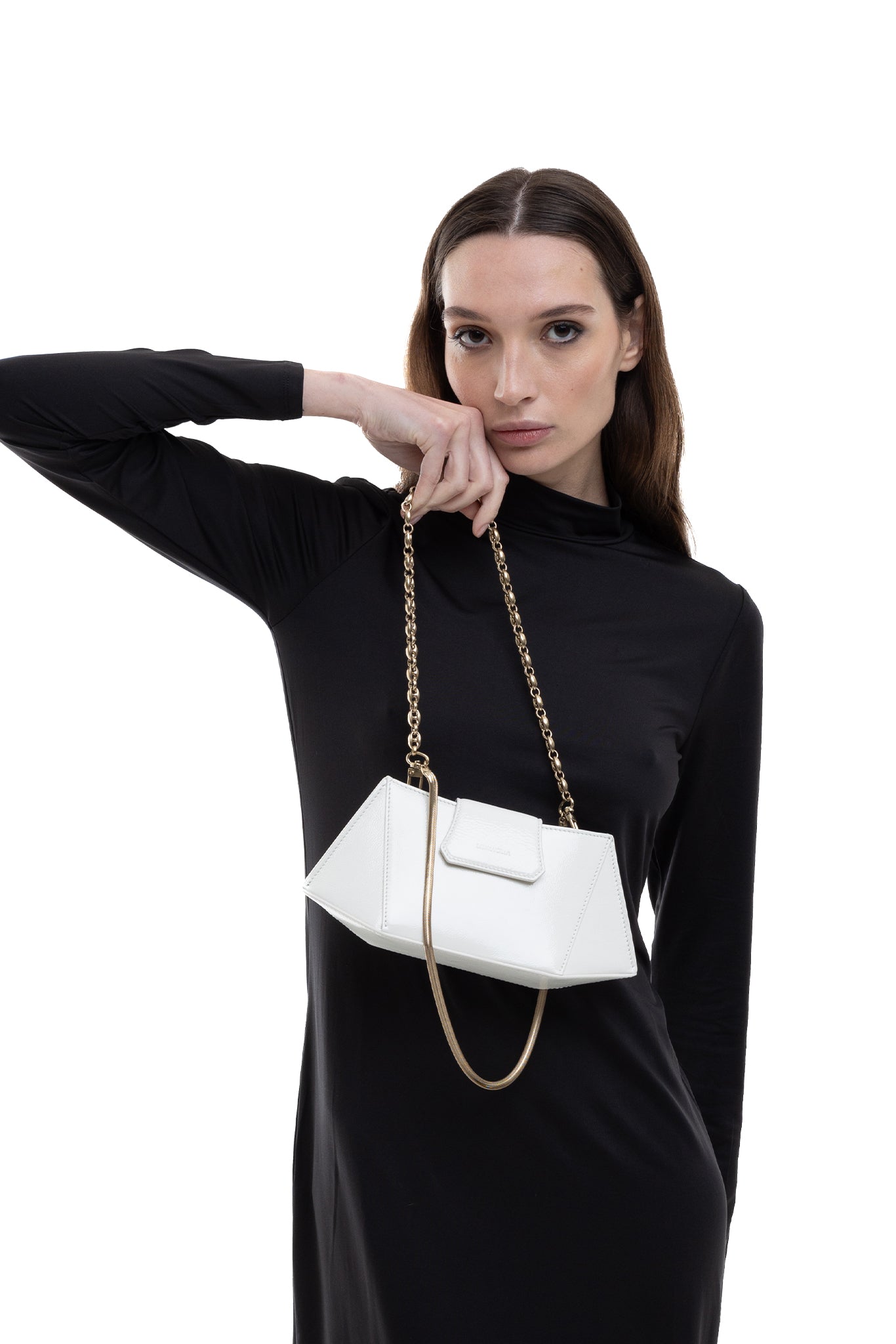 Bateaux SM w/chain - Pure White - LIDIALUCILLA