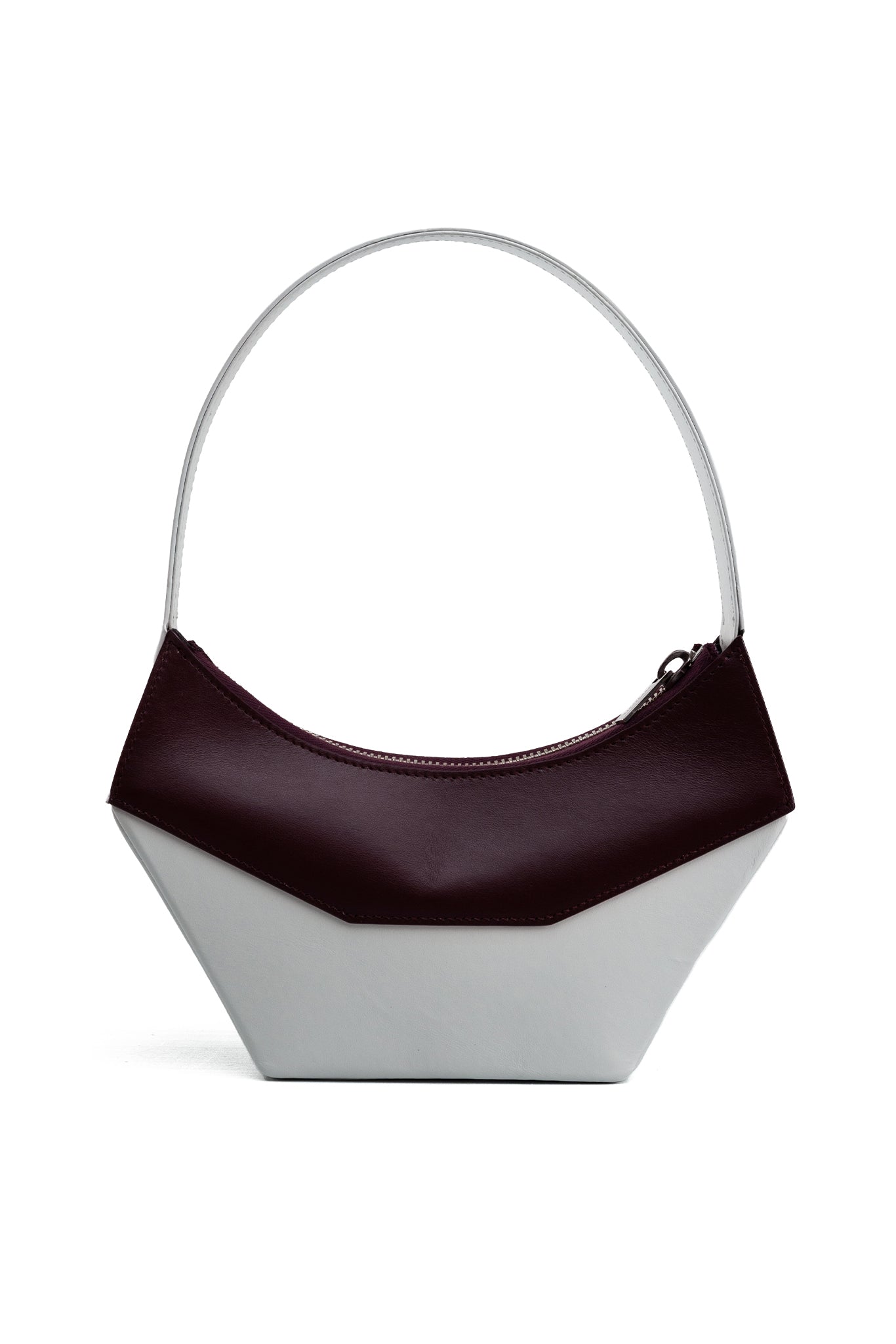 Gemstone Bicolor - Pure White and Plum