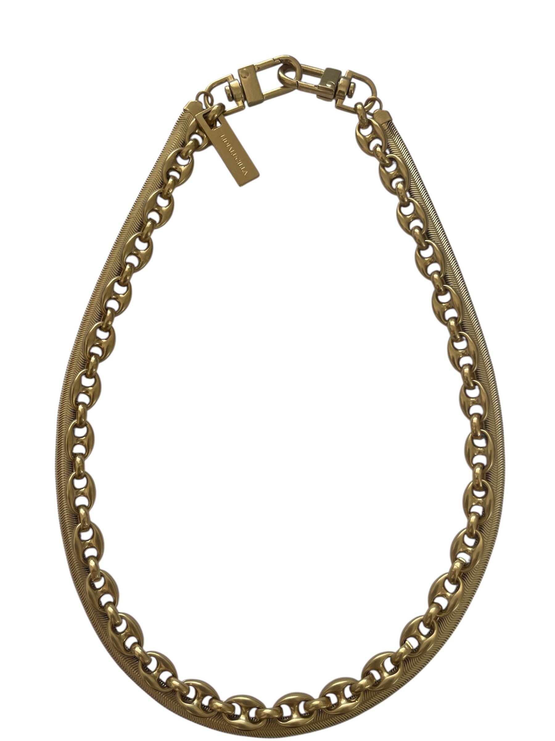 Double Chain Strap/Necklace for Bauteaux bag
